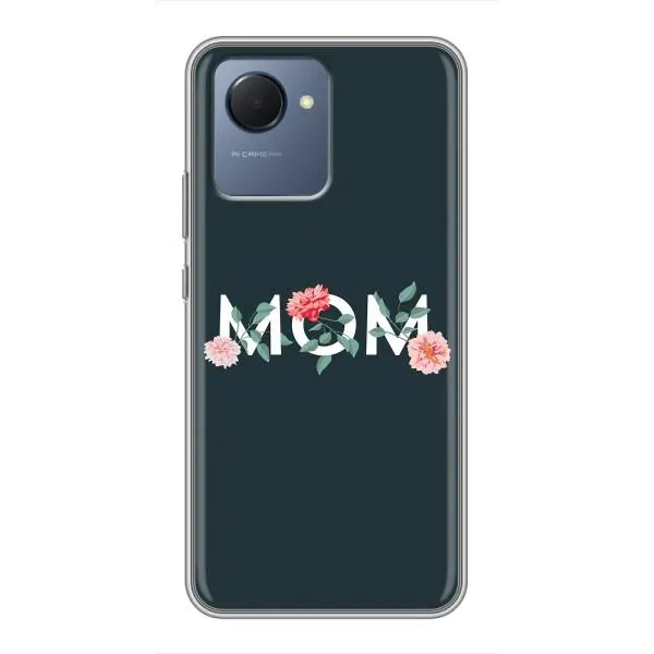 Чехол с принтом «Mom дизайн» для Realme NARZO 50i Prime