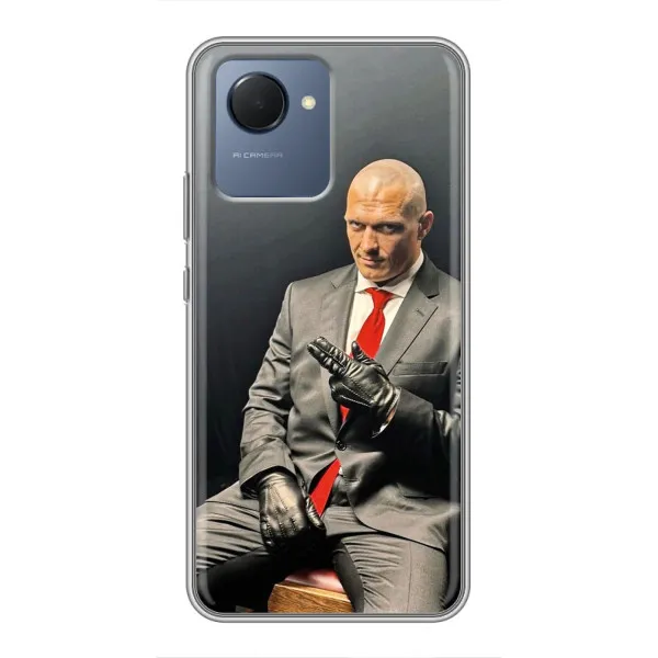 Чехол с принтом «Усик Hitman» для Realme NARZO 50i Prime