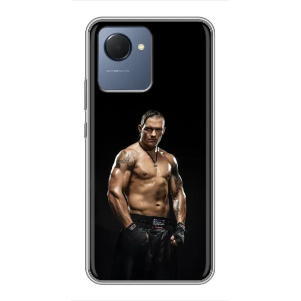 Чехол с принтом «Чемпион Александр Усик» для Realme NARZO 50i Prime