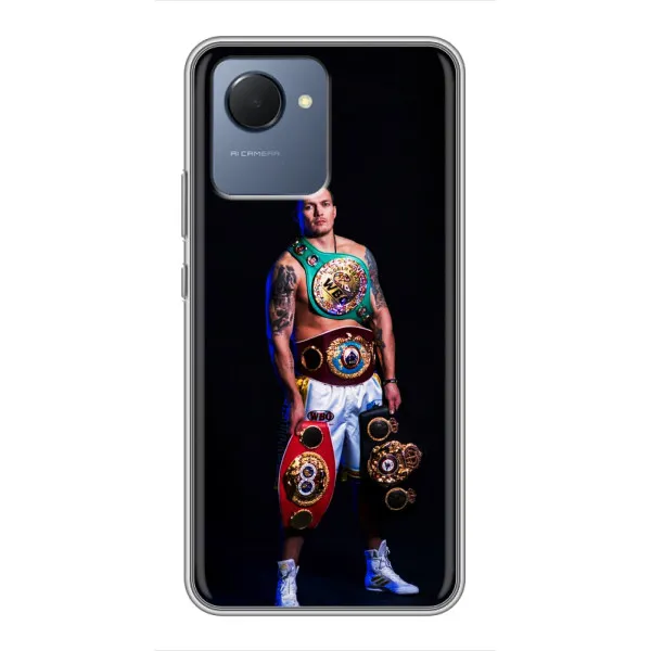 Чехол с принтом «Усик с поясами» для Realme NARZO 50i Prime