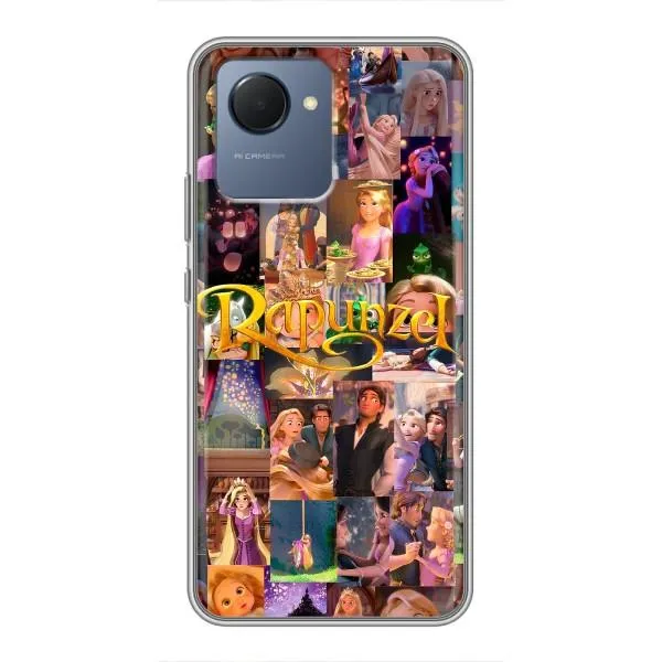 Чохол з принтом «Колаж Рапунцель» для Realme NARZO 50i Prime