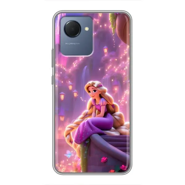 Чохол з принтом «Рапунцель у замку» для Realme NARZO 50i Prime