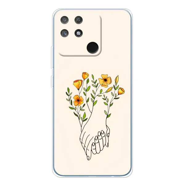 Чехол с принтом «Руки любви» для Realme NARZO 80 Lite 4G