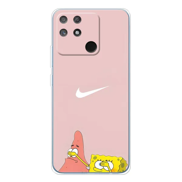 Чехол с принтом «Патрик и Губка» для Realme NARZO 80 Lite 4G