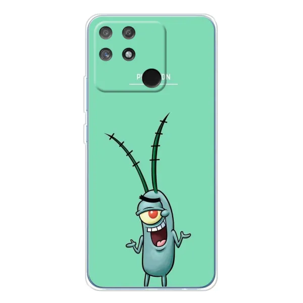Чехол с принтом «Персонаж Планктон» для Realme NARZO 80 Lite 4G