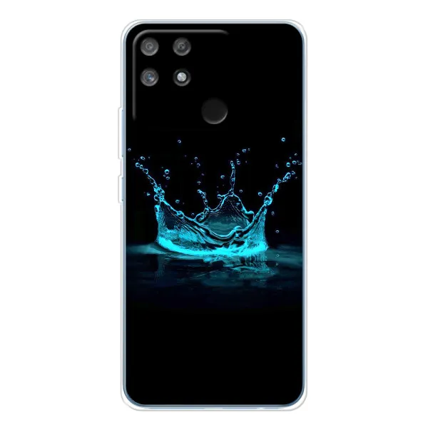 Чехол с принтом «Капля короны» для Realme NARZO 80 Lite 4G