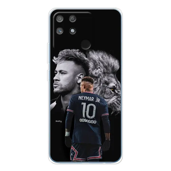 Чехол с принтом «Неймар Лев» для Realme NARZO 80 Lite 4G