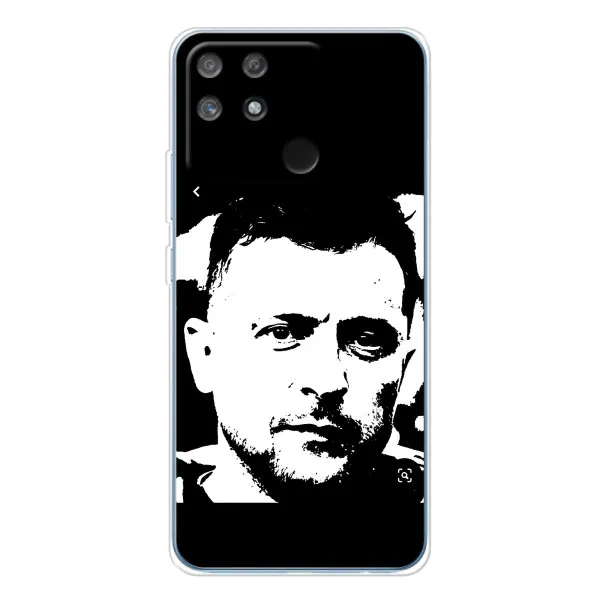 Чохол з принтом «Зеленский АРТ» для Realme NARZO 80 Lite 4G