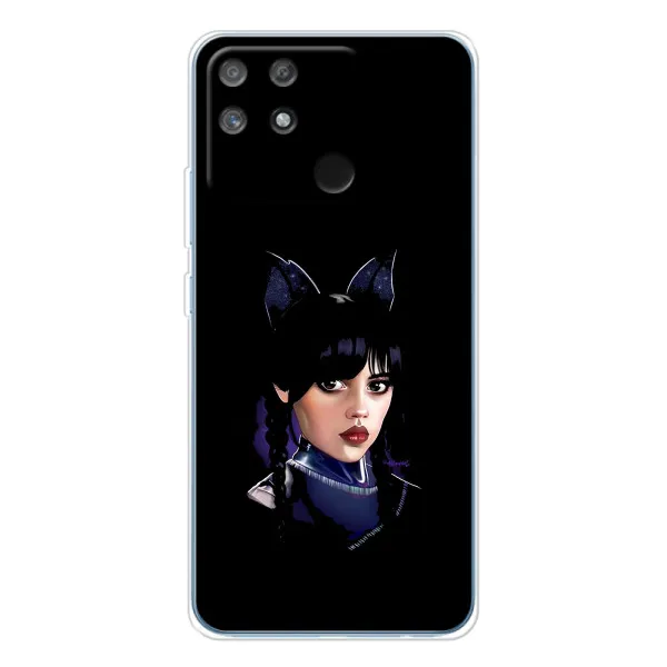 Чехол с принтом «серьезная Уэнздей» для Realme NARZO 80 Lite 4G