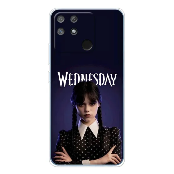 Чехол с принтом «Wednesday» для Realme NARZO 80 Lite 4G