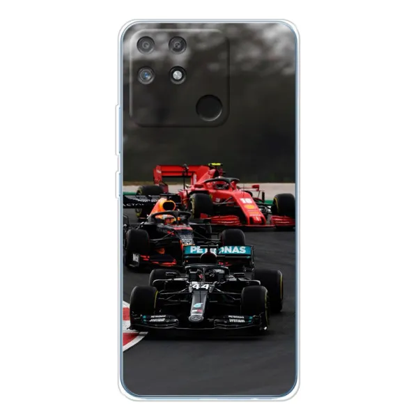 Чохол з принтом «Гонка Формула 1» для Realme NARZO 80 Lite 4G