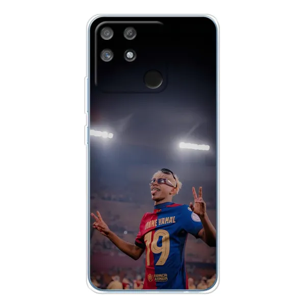 Чехол с принтом «Ямаль на стадионе» для Realme NARZO 80 Lite 4G