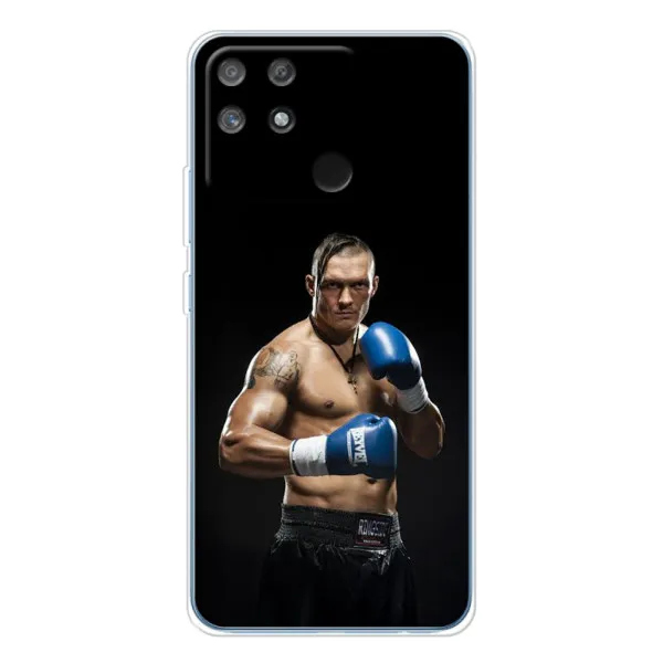 Чехол с принтом «Боксер Усик» для Realme NARZO 80 Lite 4G Чехол с принтом «Боксер Усик» для Realme NARZO 80 Lite 4G