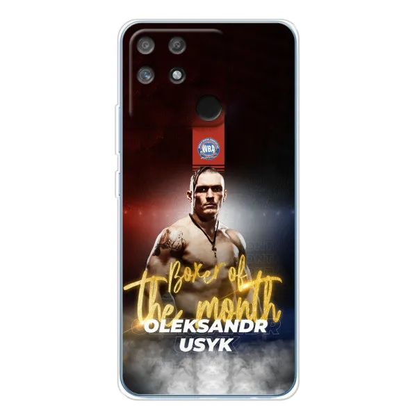 Чехол с принтом «Olexandr Usyk» для Realme NARZO 80 Lite 4G Чехол с принтом «Olexandr Usyk» для Realme NARZO 80 Lite 4G