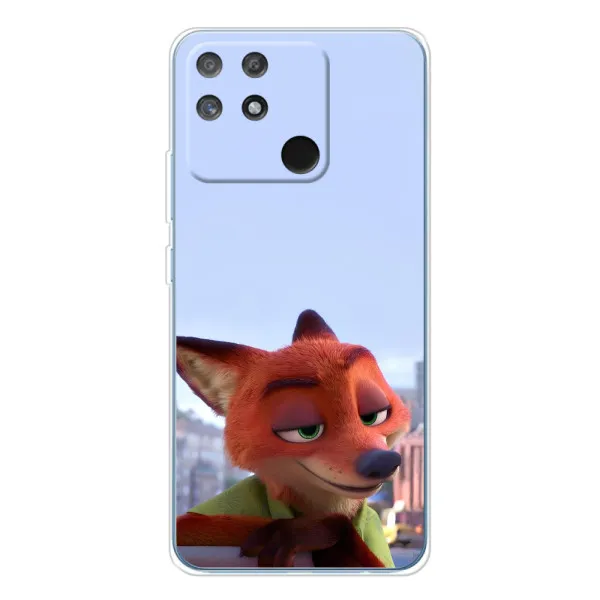Чехол с принтом «Лис Ник» для Realme NARZO 80 Lite 4G Чехол с принтом «Лис Ник» для Realme NARZO 80 Lite 4G