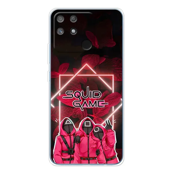 Чехол с принтом «Охранники Игра кальмара» для Realme NARZO 80 Lite 4G