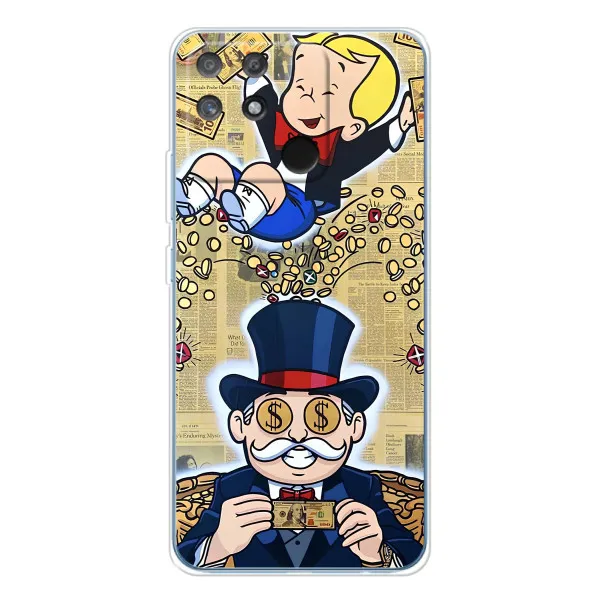 Чехол с принтом «Монополия Мен» для Realme NARZO 80 Lite 4G Чехол с принтом «Монополия Мен» для Realme NARZO 80 Lite 4G