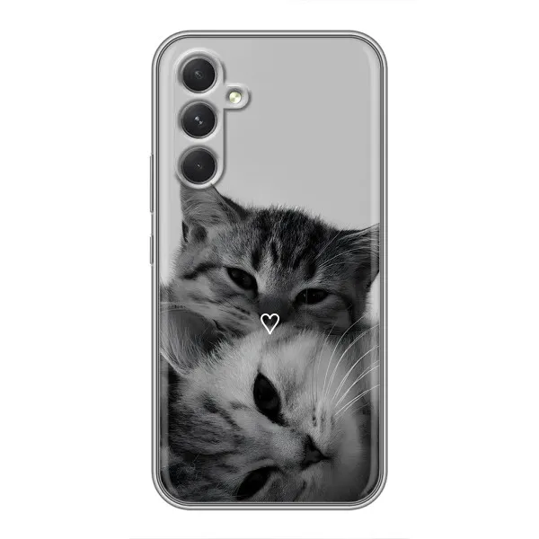 Чехол с принтом «Пара котов» для Realme Narzo 80 Lite 5G Чехол с принтом «Пара котов» для Realme Narzo 80 Lite 5G