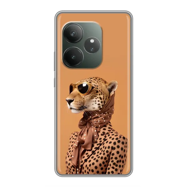 Чохол з принтом «Стильний леопард» для Realme Narzo 90