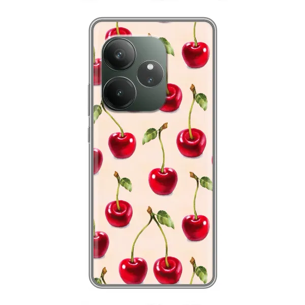 Чохол з принтом «Черешня» для RealMe Neo7