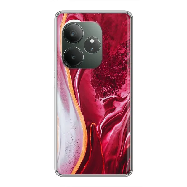 Чехол с принтом «Мрамор красный» для RealMe Neo7 Чехол с принтом «Мрамор красный» для RealMe Neo7