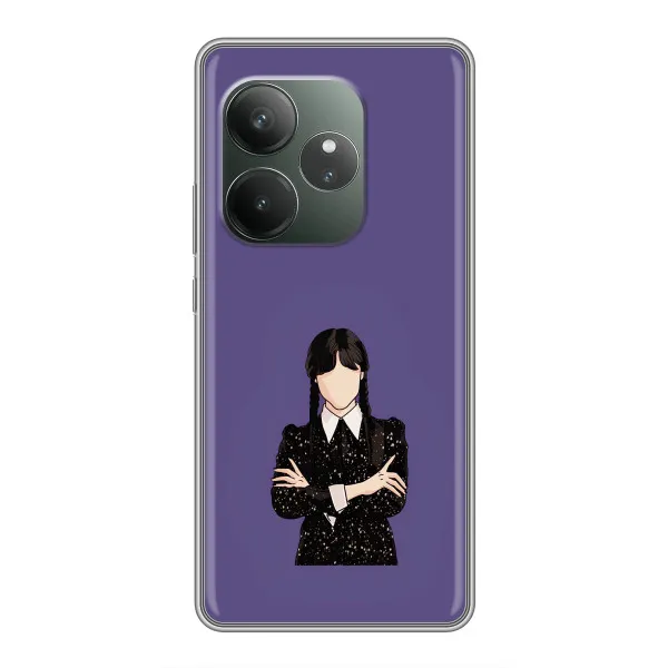 Чехол с принтом «Уэнздей в черном» для RealMe Neo7