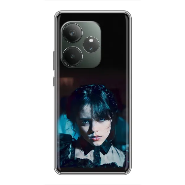 Чехол с принтом «взгляд Уэнздей» для RealMe Neo7
