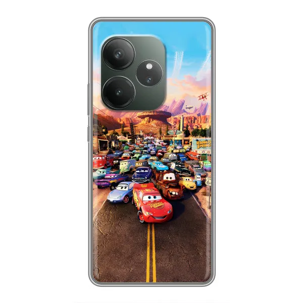 Чехол с принтом «Тачки на трассе» для RealMe Neo7 Чехол с принтом «Тачки на трассе» для RealMe Neo7