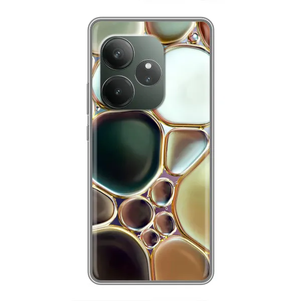 Чехол с принтом «Радужный Мрамор» для RealMe Neo7