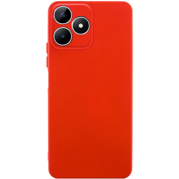 Чехол Silicone Cover Ummi Lakshmi Full Camera (AA) для Realme Note 50 5G — Красный