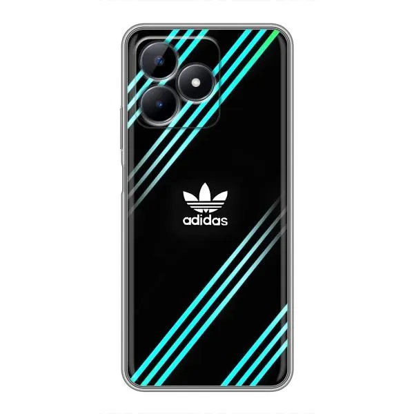 Чехол с принтом «Адидас с полосами» для Realme Note 50 Чехол с принтом «Адидас с полосами» для Realme Note 50
