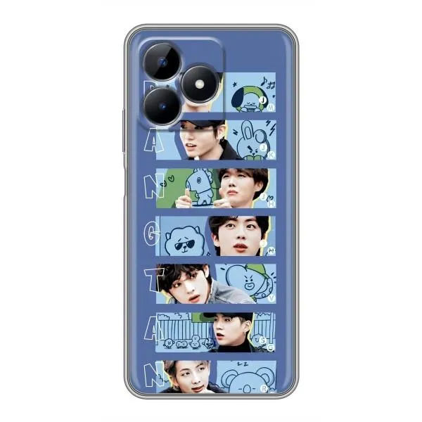 Чохол з принтом «Bangtan» для Realme Note 50