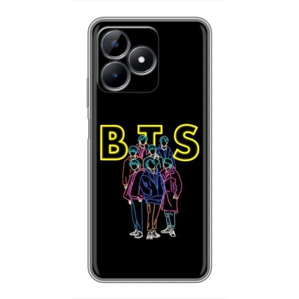 Чохол з принтом «BTS стайл» для Realme Note 50