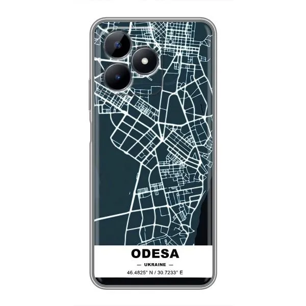Чехол с принтом «Одесса» для Realme Note 50