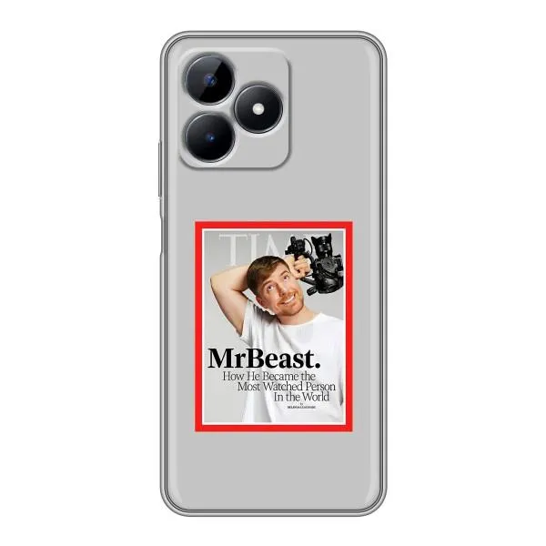 Чехол с принтом «TIME Beast» для Realme Note 50