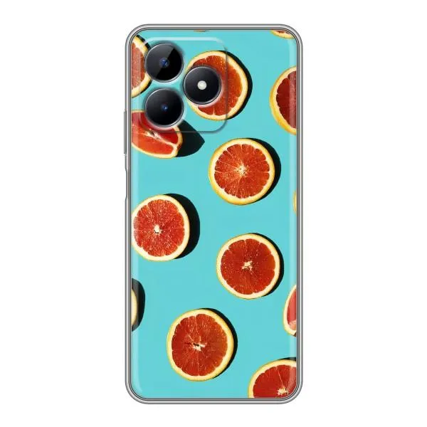 Чехол с принтом «Грейпфрут» для Realme Note 50