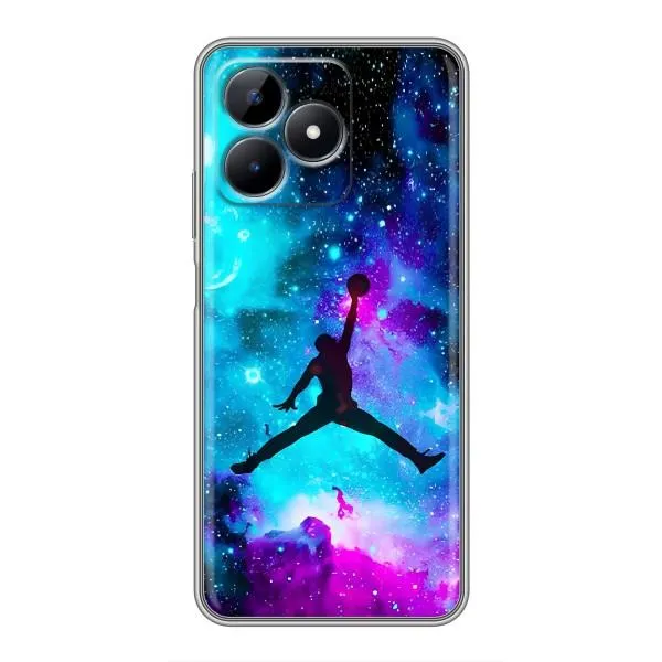 Чехол с принтом «Яркий Джордан» для Realme Note 50