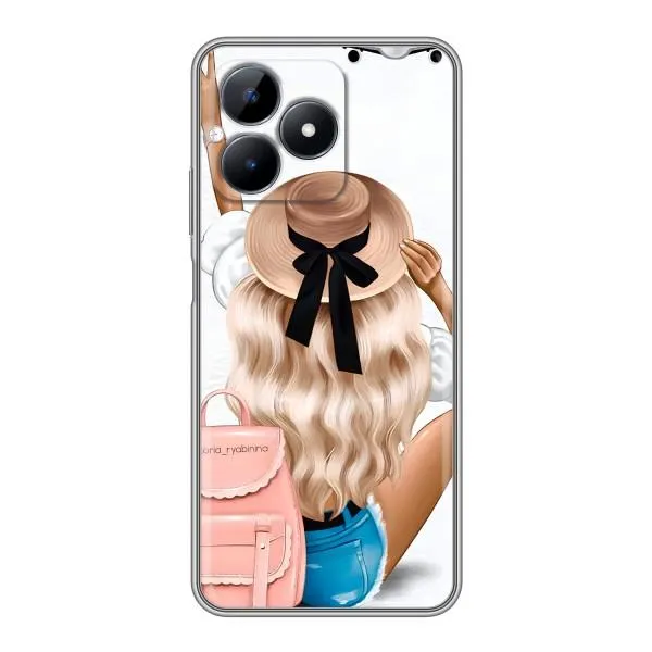 Чехол с принтом «Путешествие» для Realme Note 50 Чехол с принтом «Путешествие» для Realme Note 50