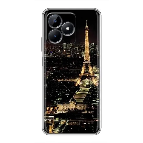 Чехол с принтом «Ночной Париж» для Realme Note 50 Чехол с принтом «Ночной Париж» для Realme Note 50