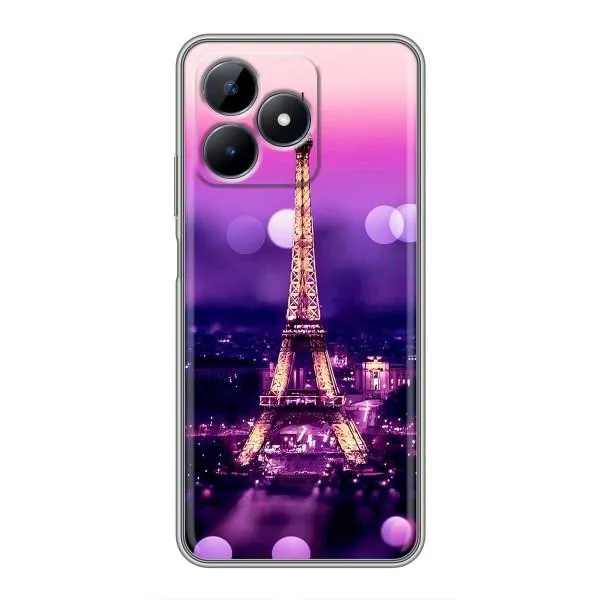 Чехол с принтом «Париж Башня» для Realme Note 50 Чехол с принтом «Париж Башня» для Realme Note 50
