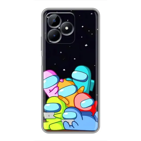Чехол с принтом «Скины в космосе» для Realme Note 50