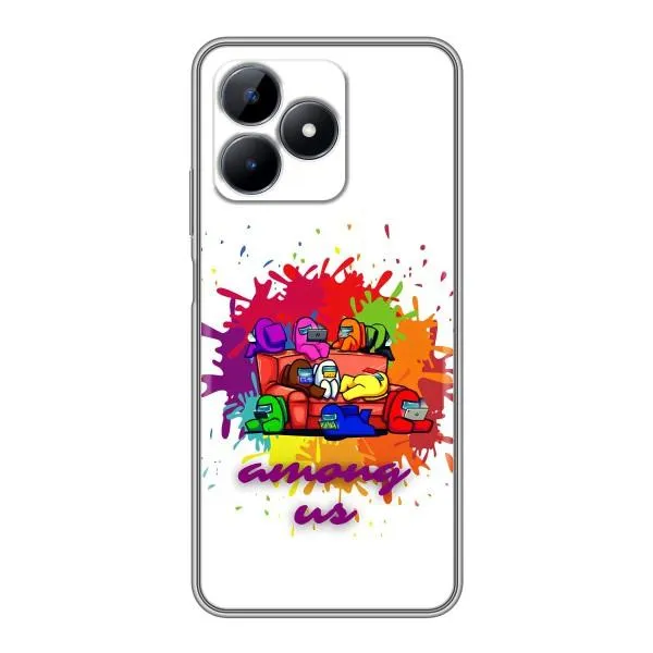 Чехол с принтом «Яркий АмонгАс» для Realme Note 50