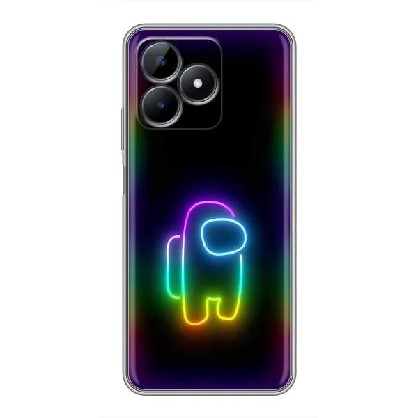 Чехол с принтом «Яркий скин» для Realme Note 50