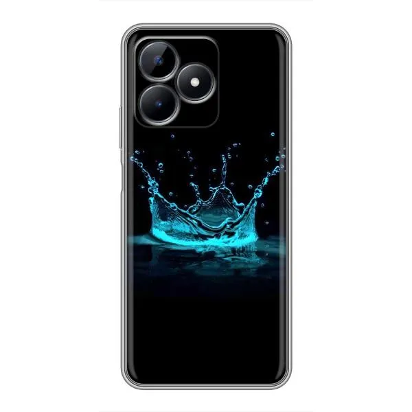 Чехол с принтом «Капля короны» для Realme Note 50