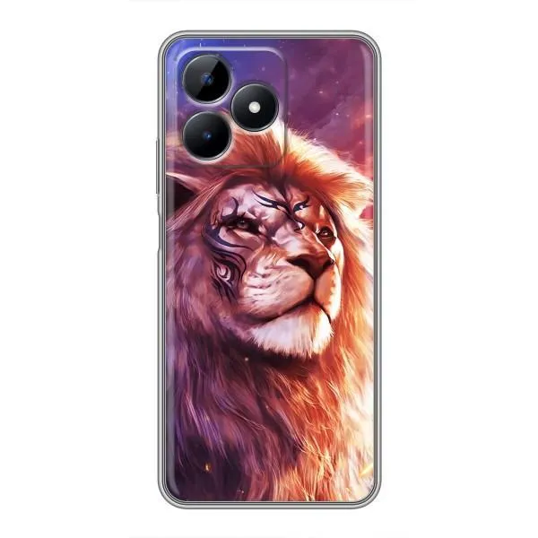 Чехол с принтом «Красочный Лев» для Realme Note 50 Чехол с принтом «Красочный Лев» для Realme Note 50