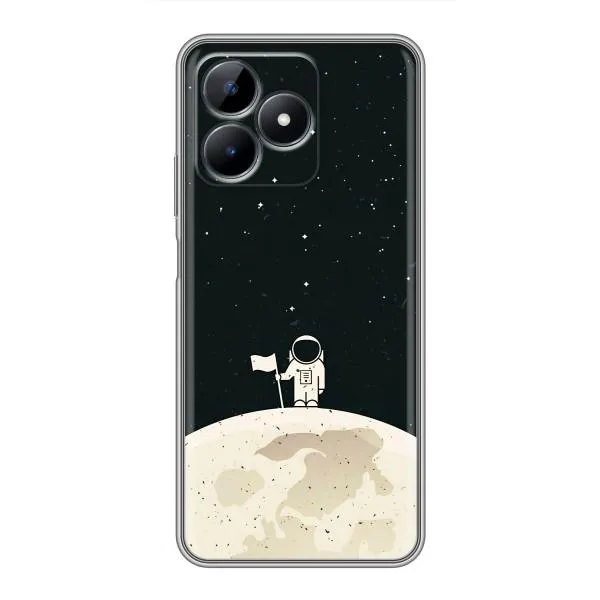 Чехол с принтом «На луне» для Realme Note 50