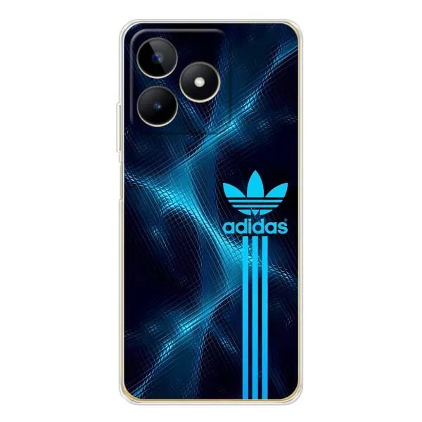 Чохол з принтом «Синій Адідас» для Realme Note 60