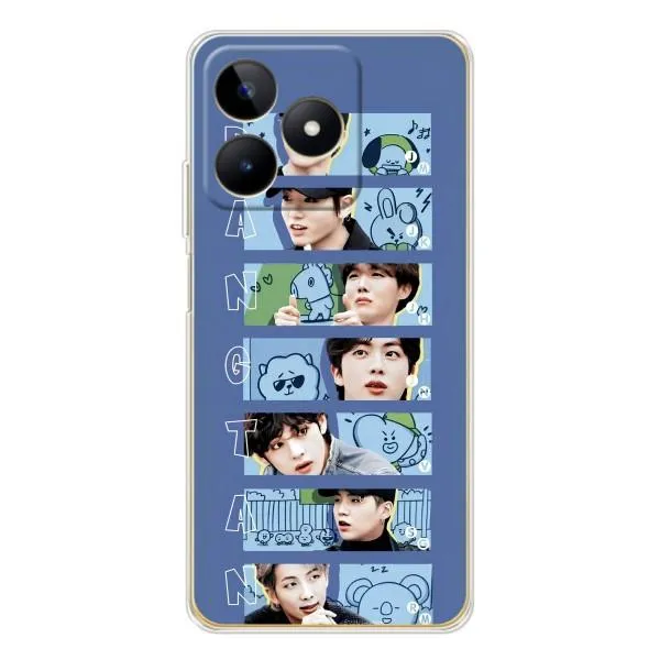 Чохол з принтом «Bangtan» для Realme Note 60