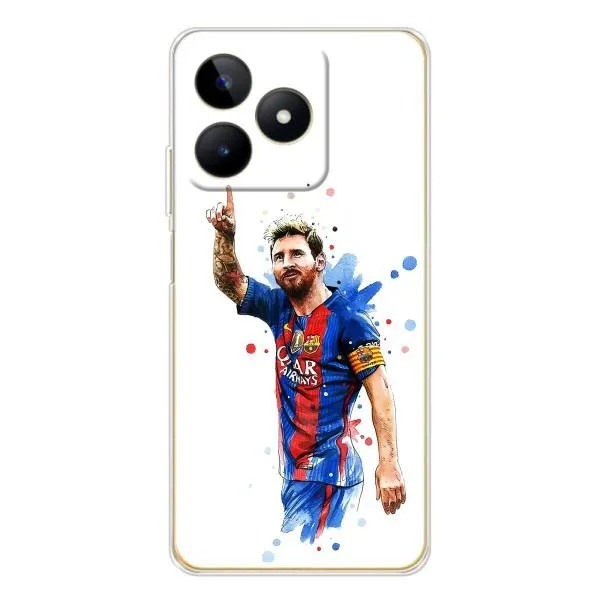 Чохол з принтом «Лео Мессі» для Realme Note 60 Чохол з принтом «Лео Мессі» для Realme Note 60