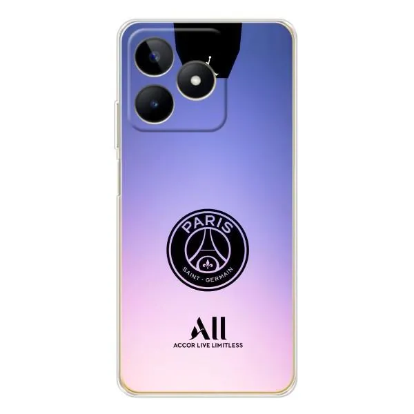 Чохол з принтом «лого PSG» для Realme Note 60